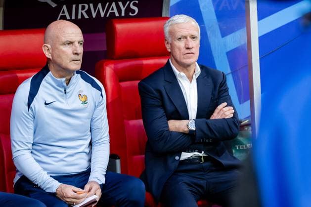 240617 Head coach Didier Deshamps of France during the UEFA Euro 2024 Football Championship match between Austria and France on June 17, 2024 in Düsseldorf Photo Jesper Zerman BILDBYRAN kod JZ JZ0540 fotboll football soccer fotballs em europamästerskap em uefa euro uefa european football championship euro 2024 österrike austria frankrike france bbeng  Copyright: JESPERxZERMAN BB240617JZ056