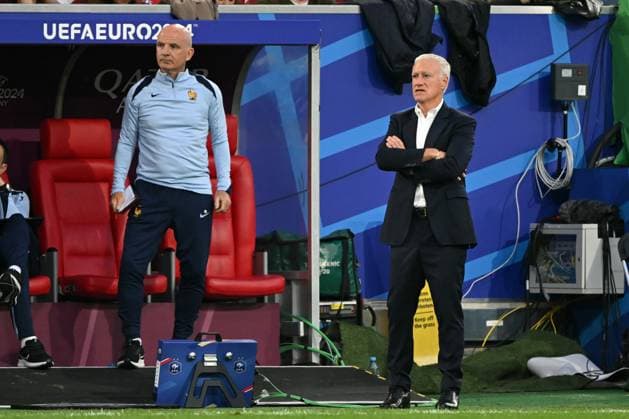 DUSSELDORF - France coach Didier Deschamps during the UEFA EURO, EM, Europameisterschaft,Fussball 2024 group D match between Austria and France at the Esprit Arena on June 17, 2024 in Dusseldorf, Germany. ANP Hollandse Hoogte UEFA EURO 2024 2024 xVIxANPxSportx xxANPxIVx 501353481 originalFilename: 501353481.jpg