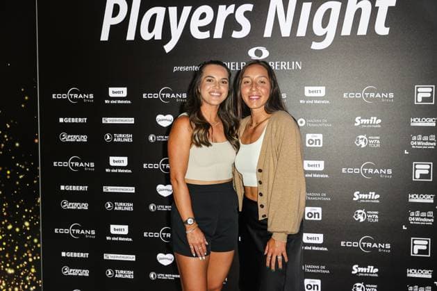 Desirae Krawczyk Jessica Pegula, ecotrans Ladies Open 2024 Playersparty Spielbank Berlin, Berlin, LTTC Rot Weiß , 17 06 2024, Copyright: xClaudioxGärtnerx