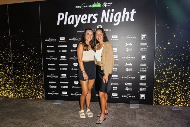 Desirae Krawczyk Jessica Pegula, ecotrans Ladies Open 2024 Playersparty Spielbank Berlin, Berlin, LTTC Rot Weiß , 17 06 2024, Copyright: xClaudioxGärtnerx