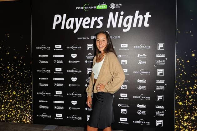 Jessica Pegula, ecotrans Ladies Open 2024 Playersparty Spielbank Berlin, Berlin, LTTC Rot Weiß , 17 06 2024, Copyright: xClaudioxGärtnerx