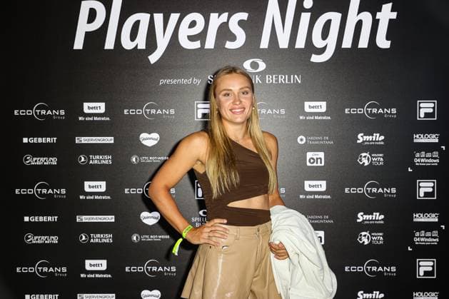 Yuliia Starodubtseva UKR , ecotrans Ladies Open 2024 Playersparty Spielbank Berlin, Berlin, LTTC Rot Weiß , 17 06 2024, Copyright: xClaudioxGärtnerx