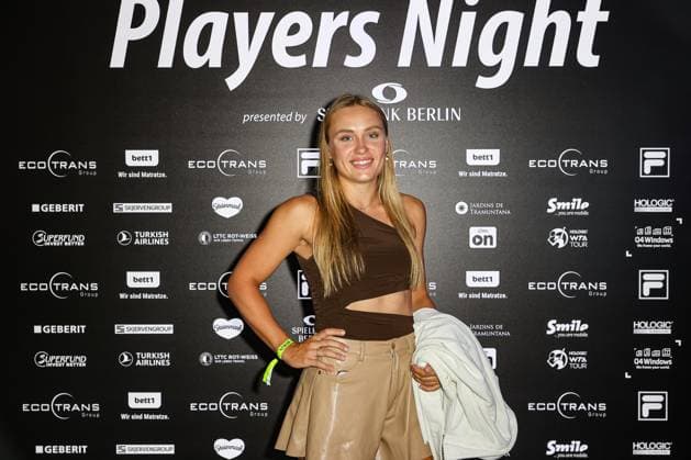 Yuliia Starodubtseva UKR , ecotrans Ladies Open 2024 Playersparty Spielbank Berlin, Berlin, LTTC Rot Weiß , 17 06 2024, Copyright: xClaudioxGärtnerx