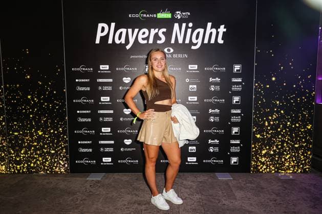 Yuliia Starodubtseva UKR , ecotrans Ladies Open 2024 Playersparty Spielbank Berlin, Berlin, LTTC Rot Weiß , 17 06 2024, Copyright: xClaudioxGärtnerx