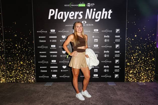 Yuliia Starodubtseva UKR , ecotrans Ladies Open 2024 Playersparty Spielbank Berlin, Berlin, LTTC Rot Weiß , 17 06 2024, Copyright: xClaudioxGärtnerx