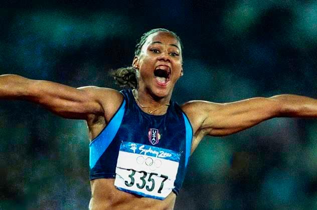 Archivbilder der Woche SPORT KW25 Track and Field Marion Jones Marion Jones (USA) wins the gold medal in the women s 100m at the 2000 Olympic Summer Games. Sydney Australia Copyright: xPaulxJxSutton Duomo PCNx OL2001 Tf004-2