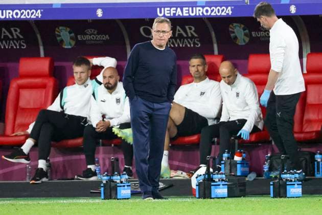 Ralf Rangnick Austria, Coach , Football, UEFA , European Championship, Group D 2024, Austria vs France, 17 06 2024, Duesseldorf Arena, Duesseldorf, Germany Duesseldorf Duesseldorf Arena Nordrhein Westfalen Germany Copyright: xGrantxHubbsx