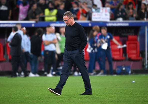 Coach Ralf Rangnick Austria after the match 17 06 2024, European Football Championship 2024, Preliminary round, 1 Matchday Austria France Duesseldorf Merkur Spiel Arena Nordrhein Westfalen Germany Team2
