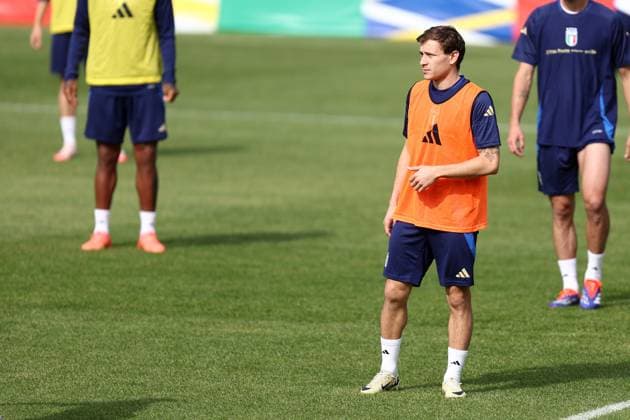 Training Session Nicolo Barella of Italy during Italy training session at Hemberg-Stadion on June 17, 2024 in Iserlohn, Germany . Iserlohn Hemberg-Stadion Germany Copyright: xMarcoxCanonierox
