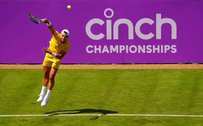 Holger Rune Cinch Championships, Day 1, Tennis, Queen s Club, London, UK - 17 June 2024  Copyright: xJavierxGarcia Shutterstockx 14539781dx