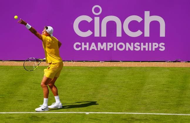 Holger Rune Cinch Championships, Day 1, Tennis, Queen s Club, London, UK - 17 June 2024  Copyright: xJavierxGarcia Shutterstockx 14539781dt
