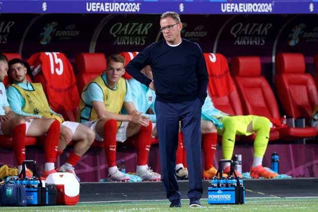RANGNICK Ralf Coach Team Austria UEFA Football EURO 2024 in Germany Match Group D Austria France 0 1 on 17 06 2024 in Duesseldorf DFL REGULATIONS PROHIBIT ANY USE OF PHOTOGRAPHS as IMAGE SEQUENCES and or QUASI VIDEO Copyright: xLacixPerenyix