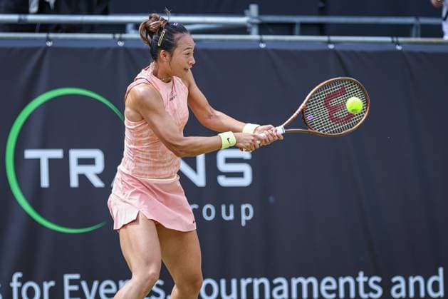 Qinwen Zheng CHN , ecotrans Ladies Open 2024, Berlin, LTTC Rot Weiß , 18 06 2024, Copyright: xClaudioxGärtnerx