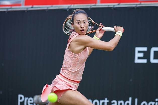 Qinwen Zheng CHN , ecotrans Ladies Open 2024, Berlin, LTTC Rot Weiß , 18 06 2024, Copyright: xClaudioxGärtnerx
