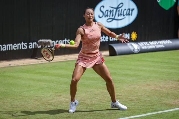 Qinwen Zheng CHN , ecotrans Ladies Open 2024, Berlin, LTTC Rot Weiß , 18 06 2024, Copyright: xClaudioxGärtnerx