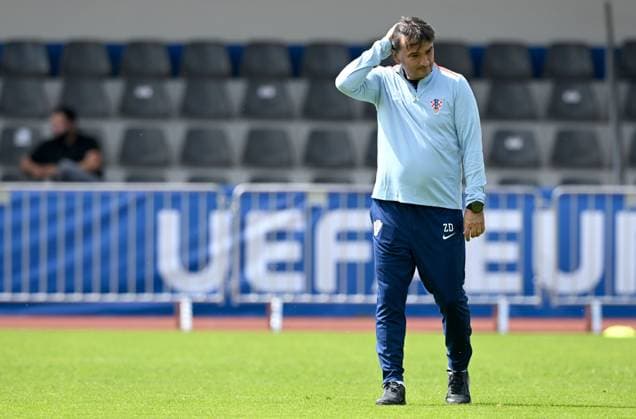 Croatia Training Session And press conference, PK, Pressekonferenz Group B - UEFA EURO, EM, Europameisterschaft,Fussball 2024 NEURUPPIN, GERMANY - JUNE 18: Croatia Head Coach Zlatko Dalic during Croatian National Football Team training session at UEFA 2024 Croatia Base Camp on June 18, 2024 in Neuruppin, Germany. MarkoxLukunic PIXSELL