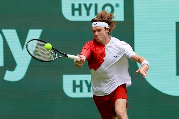 Tennis, ATP tournament in Halle