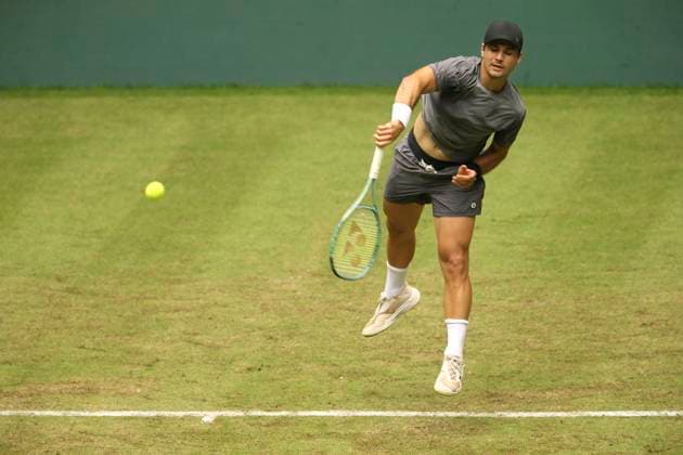 photo Marcos GIRN USA Tennis Tournament Terra Wortmann Cup at Gerry Weber Sportpark OWL Arena in Halle Westfalen Tue 18 06 2024