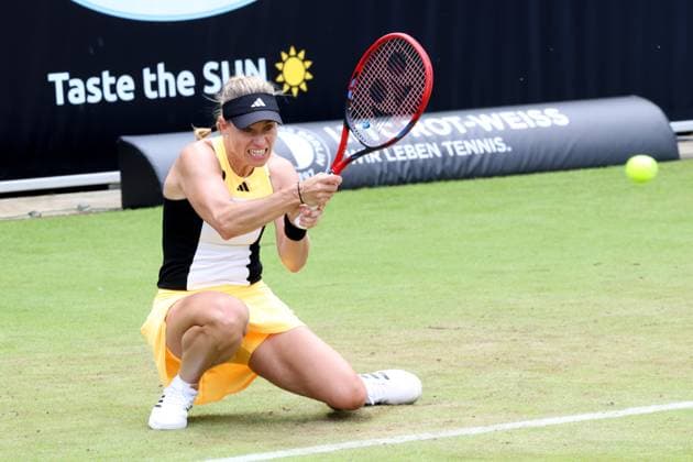 DEU, Tennis, ECO Trans Open, WTA500, 18 06 2024, Rot Weiss Tennisanlage, Steffi Graf Stadium, Berlin, DEU, Tennis, ECO Trans Open, WTA500, in the picture Angelique Kerber GER Photo Juergen Engler nordphoto GmbH nordphotoxGmbHx xEngler nph00076