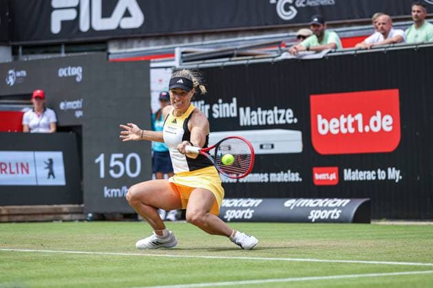 Angelique Kerber GER , ecotrans Ladies Open 2024, Berlin, LTTC Rot Weiß , 18 06 2024, Copyright: xClaudioxGärtnerx