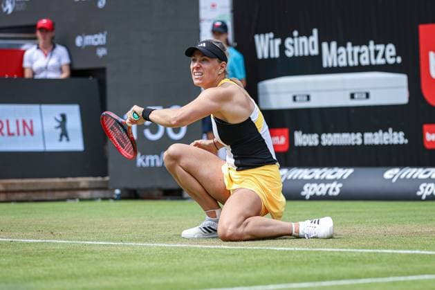 Angelique Kerber GER , ecotrans Ladies Open 2024, Berlin, LTTC Rot Weiß , 18 06 2024, Copyright: xClaudioxGärtnerx
