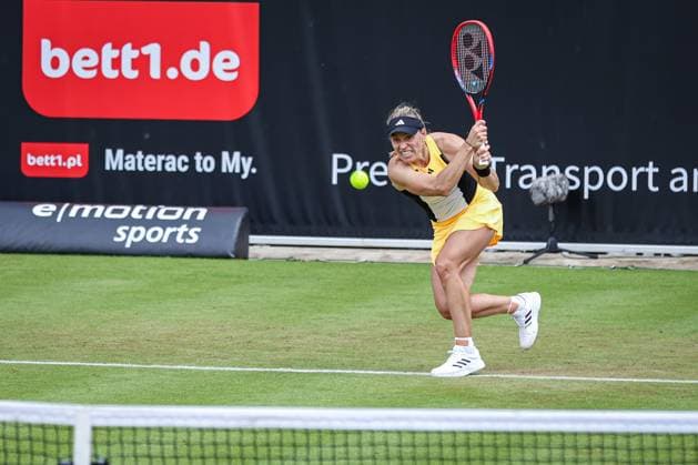 Angelique Kerber GER , ecotrans Ladies Open 2024, Berlin, LTTC Rot Weiß , 18 06 2024, Copyright: xClaudioxGärtnerx