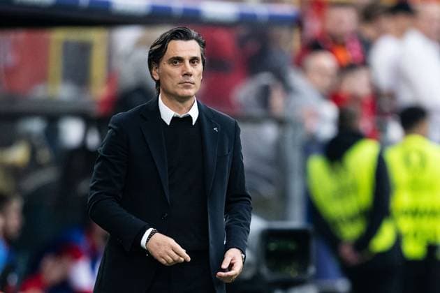240618 Head coach Vincenzo Montella of Türkiye during the UEFA Euro 2024 Football Championship match between Türkiye and Georgia on June 18, 2024 in Dortmund Photo Jesper Zerman BILDBYRAN kod JZ JZ0541 fotboll football soccer fotballs em europamästerskap em uefa euro uefa european football championship euro 2024 türkiye georgien georgia bbeng turkiet turkey  Copyright: JESPERxZERMAN BB240618JZ050