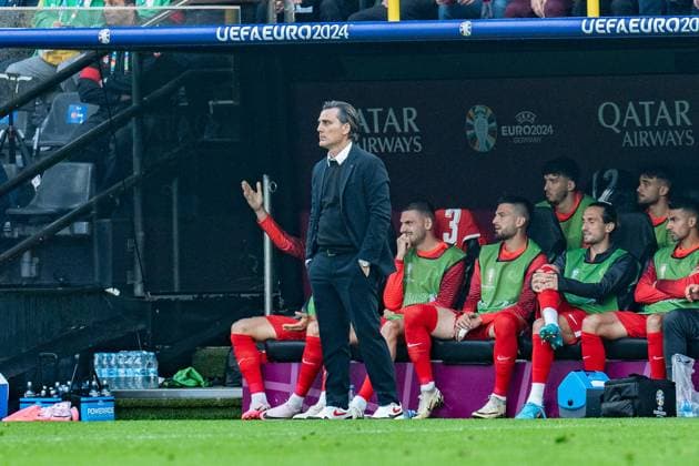 Vincenzo Montella Turkey, Head Coach Coach Turkey vs Georgia, Men, Football, 1 Matchday, EURO 2024, 18 06 2024, European Championship, Group F Turkey vs Georgia, Men, Football, 1 Matchday, EURO 2024, 18 06 2024, European Championship, Group F Dortmund Copyright: xEibner-Pressefoto BahhoxKarax EP_TUR