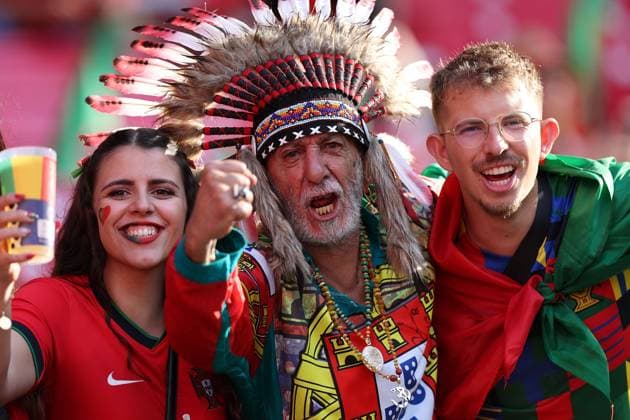 EURO 2024, Portugal - Czech Republic, Fans before the match