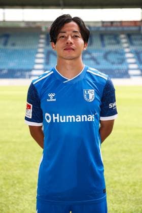 Tatsuya Ito 1 FC Magdeburg,37 2 Soccer Bundesliga Season 2024 2025 Photo session 1 FC Magdeburg with new additions and team in the new home jersey at the AVNET Arena in Magdeburg Soccer,Man,Men,Germany,18 06 2024