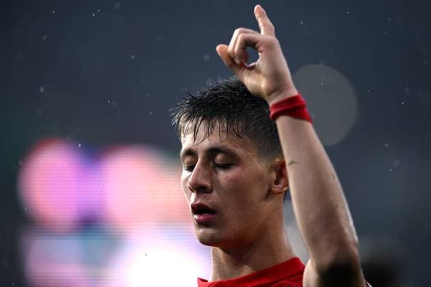 Mg Dortmund (Germania) 18 06 2024 - Euro 2024 Turchia-Georgia foto Matteo Gribaudi Image nella foto: esultanza gol gol Arda Guler 