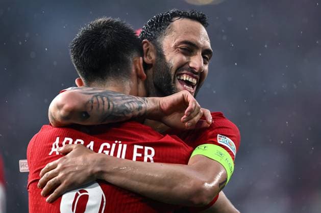 Mg Dortmund (Germania) 18 06 2024 - Euro 2024 Turchia-Georgia foto Matteo Gribaudi Image nella foto: esultanza gol gol Arda Guler 