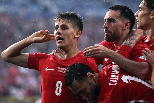Mg Dortmund (Germania) 18 06 2024 - Euro 2024 Turchia-Georgia foto Matteo Gribaudi Image nella foto: esultanza gol gol Arda Guler 