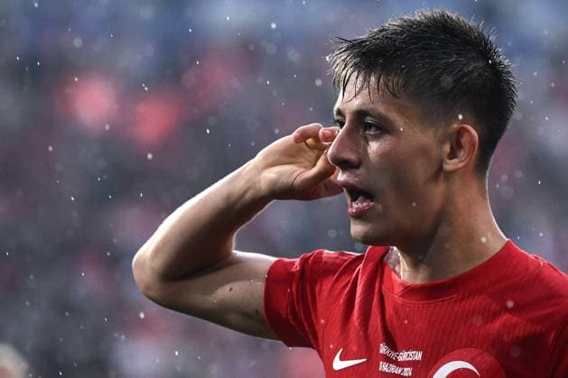 Mg Dortmund (Germania) 18 06 2024 - Euro 2024 Turchia-Georgia foto Matteo Gribaudi Image nella foto: esultanza gol gol Arda Guler 
