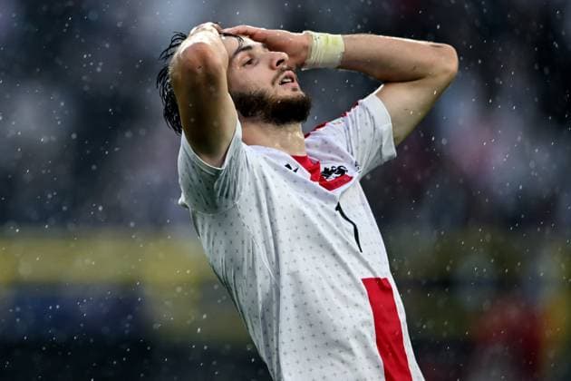 Dortmund (Germania) 18 06 2024 - Euro 2024 Turchia-Georgia foto Image nella foto: Khvicha Kvaratskhelia 