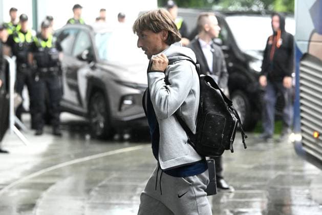 EURO 2024, Croatia national team, Arrival of the team in Hamburg