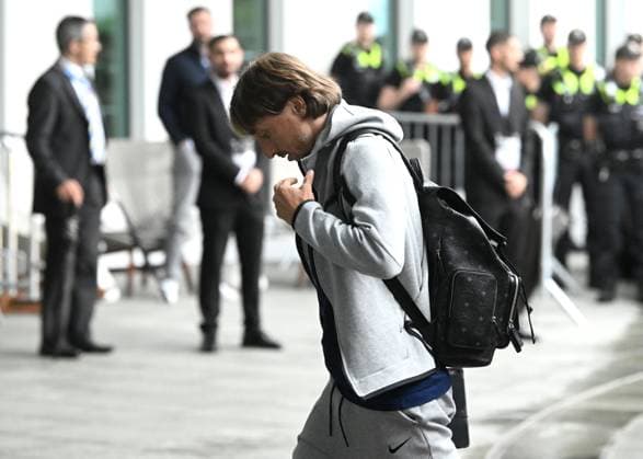 UEFA EURO, EM, Europameisterschaft,Fussball 2024: Croatia football players arrive in hoptel in Hamburg Luka Modric of Croatia arrive at hotel in Hamburg, Germany, on June 18, 2024. MarkoxLukunic PIXSELL