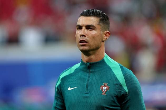 18 06 2024, xtgx, Football EM 2024, Portugal Czech Republic emspor, v l Cristiano Ronaldo Portugal DFL DFB REGULATIONS PROHIBIT ANY USE OF PHOTOGRAPHS as IMAGE SEQUENCES and or QUASI VIDEO Leipzig