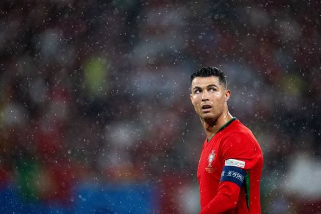 240618 Cristiano Ronaldo of Portugal during the UEFA Euro 2024 Football Championship match between Portugal and Czech Republic on June 18, 2024 in Leipzig Photo Mathias Bergeld BILDBYRAN code MB MB0938 fotboll football soccer fotballs em europamästerskap em uefa euro uefa european football championship euro 2024 portugal czech republic bbeng  Copyright: MATHIASxBERGELD BB240618MB062