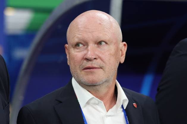 18 06 2024, xtgx, Football EM 2024, Portugal Czech Republic emspor, v l Trainer Head Coach Ivan Hasek Czech Republic DFL DFB REGULATIONS PROHIBIT ANY USE OF PHOTOGRAPHS as IMAGE SEQUENCES and or QUASI VIDEO Leipzig