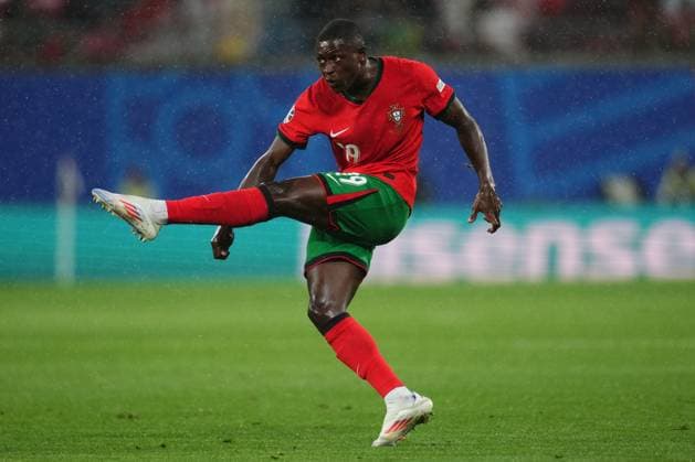 GER: Portugal v Czechia. UEFA EURO, EM, Europameisterschaft,Fussball 2024 Nuno Mendes of Portugal during the UEFA Euro 2024 match between Portugal and Czechia, Group F, date 1, played at Red Bull Arena Stadium on June 18, 2024 in Leipzig, Germany. kpng Copyright: xBaguxBlancox xPRESSINPHOTOx PS_240618_POR_REP_018