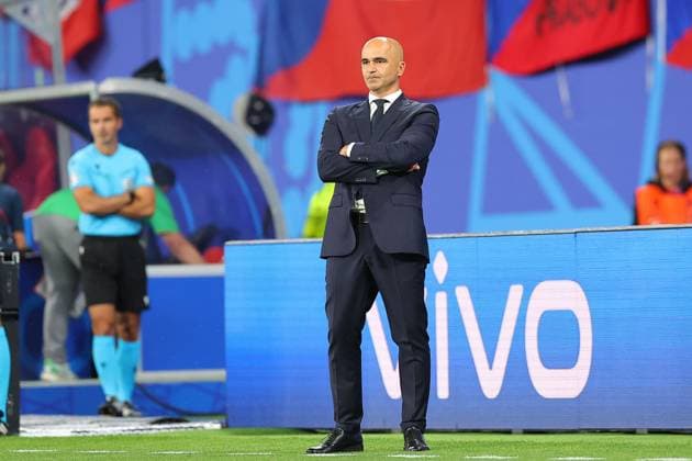 Portugal Czech Republic UEFA EURO 2024 Leipzig, 18 06 2024, Leipzig Stadium, UEFA EURO 2024 Germany , Gr F Preliminary Round , PORTUGAL vs CZECH REPUBLIC , In the picture Coach Roberto Martinez Portugal