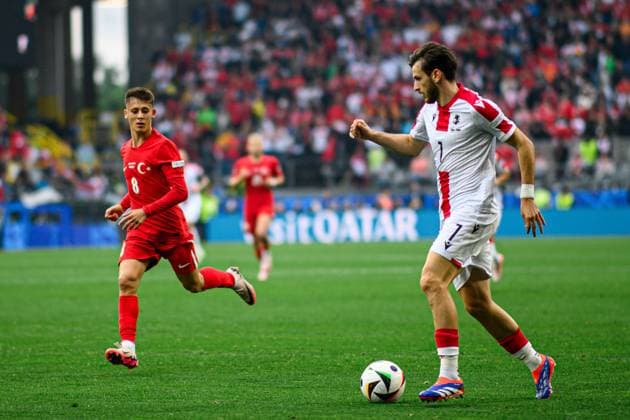 DORTMUND, GERMANY - 18 JUNE, 2024: Kerem AktürkoÄülu, The football match of EURO 2024 Turkey vs. Georgia at Signal Iduna Park  Copyright: xVITALIIxKLIUIEVx