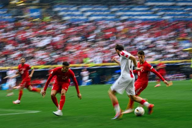DORTMUND, GERMANY - 18 JUNE, 2024: The football match of EURO 2024 Turkey vs. Georgia at Signal Iduna Park  Copyright: xVITALIIxKLIUIEVx