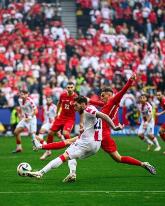 DORTMUND, GERMANY - 18 JUNE, 2024: The football match of EURO 2024 Turkey vs. Georgia at Signal Iduna Park  Copyright: xVITALIIxKLIUIEVx