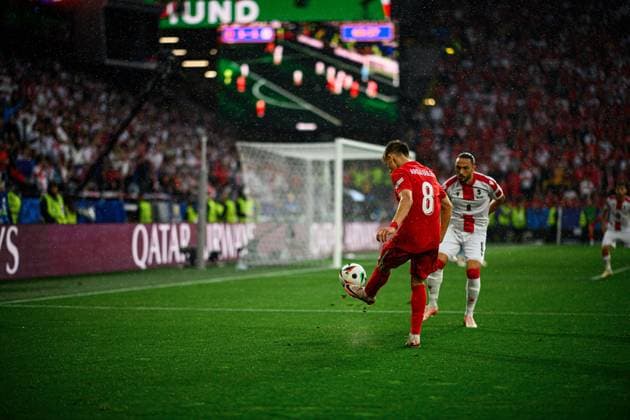 DORTMUND, GERMANY - 18 JUNE, 2024: Arda Güler, The football match of EURO 2024 Turkey vs. Georgia at Signal Iduna Park  Copyright: xVITALIIxKLIUIEVx