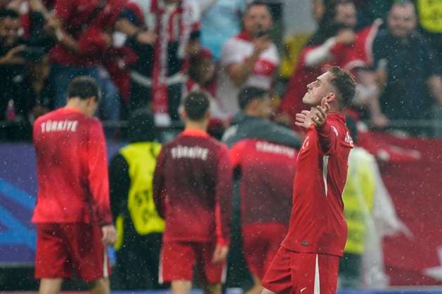 GER: Turkiye v Georgia. UEFA EURO, EM, Europameisterschaft,Fussball 2024 Kerem Akturkoglu of Turkiye celebrates the 3-1 during the UEFA Euro 2024 match between Turkiye and Georgia, Group F, date 1, played at BVB Stadion on June 18, 2024 in Dortmund, Germany. kpng Copyright: xSergioxRuizx xPRESSINPHOTOx PS_240618_TUR_GER_150
