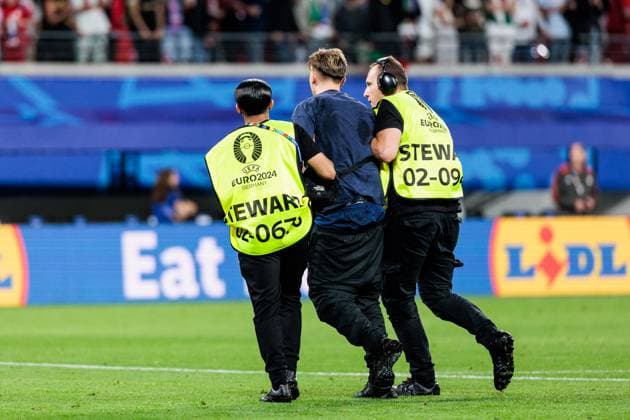 Euro 2024, UEFA confirms criminal charges against three streakers after semi-final, archive pictures