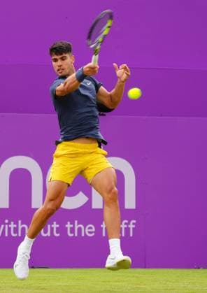 Carlos Alcaraz Cinch Championships, Day 2, Tennis, Queen s Club, London, UK - 18 June 2024  Copyright: xJavierxGarcia Shutterstockx 14543312cv