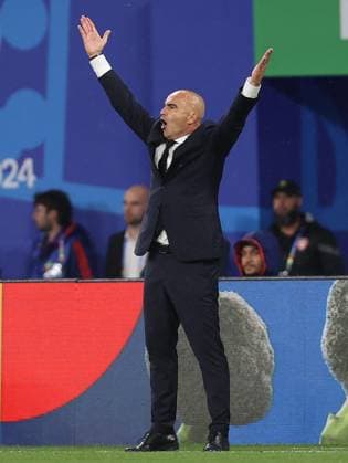 - Portugal v Czech Republic, UEFA EURO, EM, Europameisterschaft,Fussball 2024, Group Stage, Group F, Football Stadium Leipzig, RedBull Arena, Leipzig, Germany - 18th June 2024. Roberto Martinez manager of Portugal looks frustrated & annoyed. - Portugal v Czech Republic, UEFA Euro 2024, Group Stage, Group F, Football Stadium Leipzig, RedBull Arena, Leipzig, Germany - 18th June 2024. Leipzig, Football Stadium Leipzig RedBull Arena Germany Copyright: xDanxWeirx CP_Portugal_Czechia_71